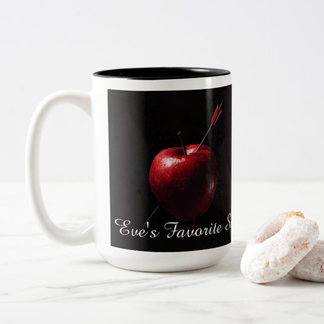 Taza Bicolor Eve's Favorite Sin Mug (Con donut)