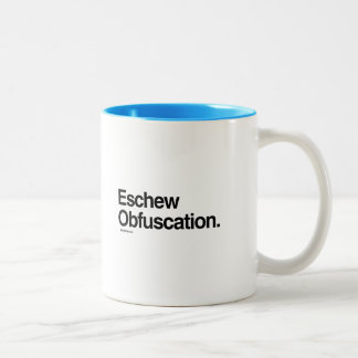 Taza Bicolor Evite la ofuscación