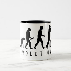 Taza Bicolor Evolución: Birder