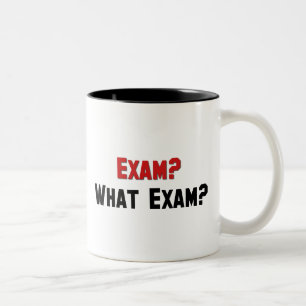 Taza Bicolor ¿Examen? ¿Qué examen?