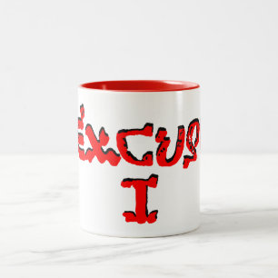 Taza Bicolor Excusa I
