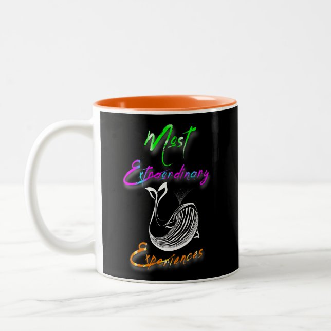 Taza Bicolor Experiencias más extraordinarias (Izquierda)