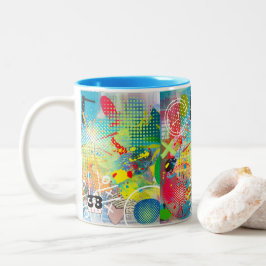 Taza Bicolor Explosión de color