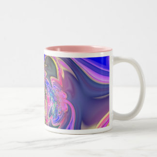 Taza Bicolor Explosión que brilla intensamente del color