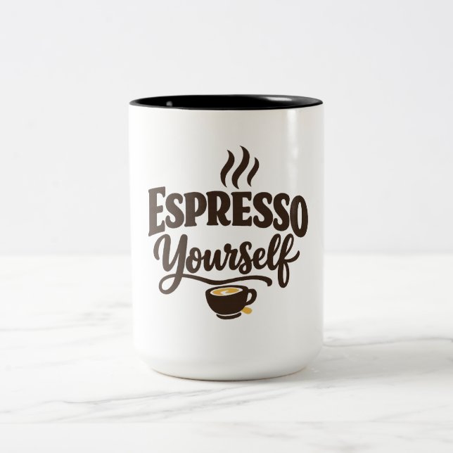 Taza Bicolor Exprésate  (Centro)