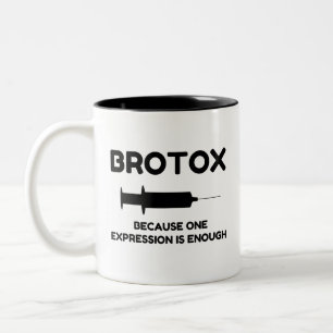 Taza Bicolor Expresión Botox