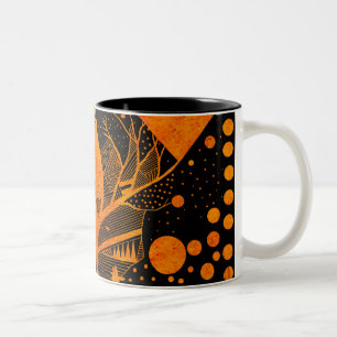 Taza Bicolor extracto de oro