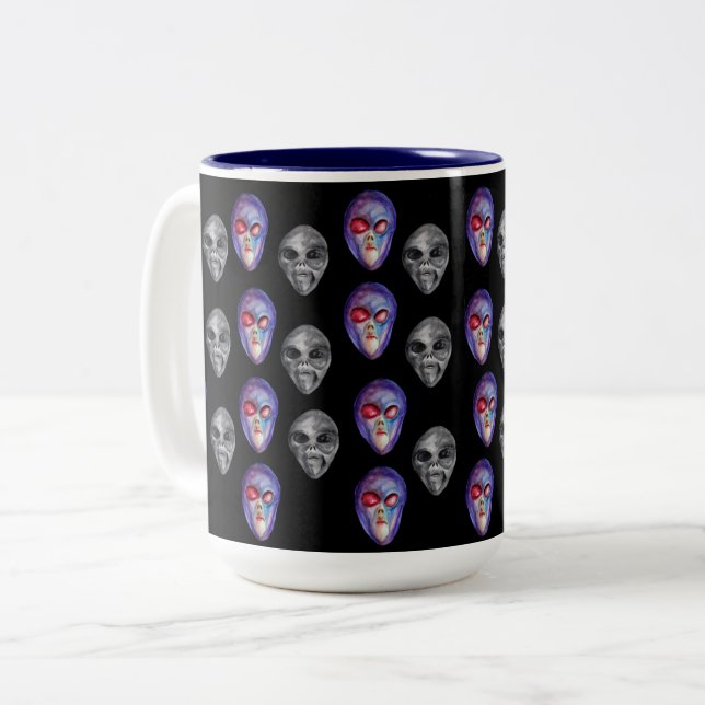 Taza Bicolor Extranjeros (Anverso izquierdo)