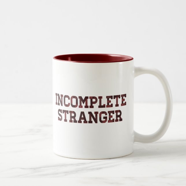 Taza Bicolor Extraño incompleto (Derecha)