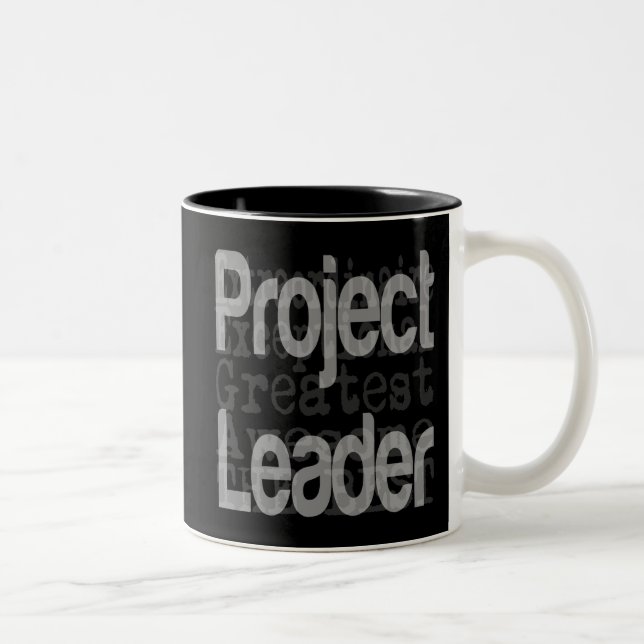 Taza Bicolor Extraordinario líder del proyecto (Derecha)