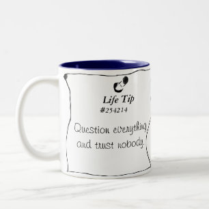 Taza Bicolor Extremidad #254214 de la vida