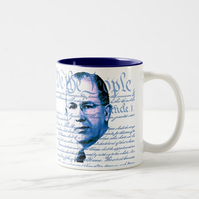 Taza Bicolor Ezra Taft Benson (Derecha)