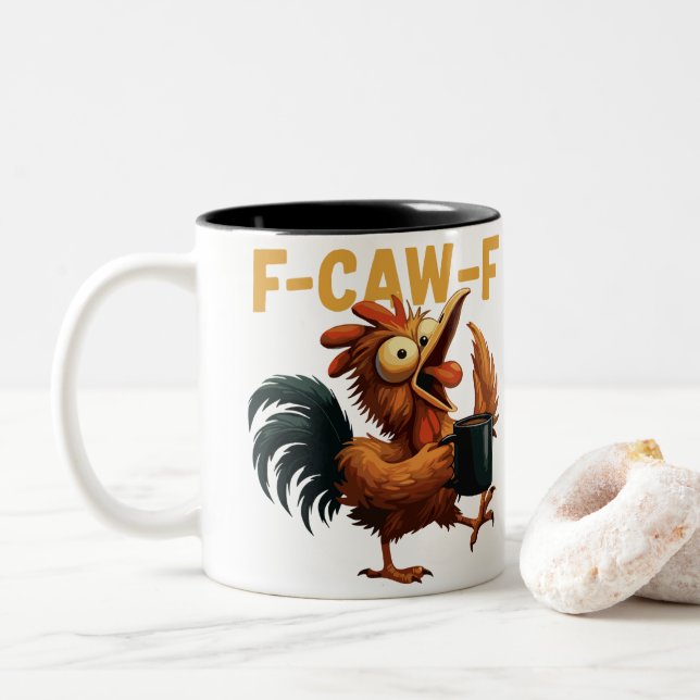 TAZA BICOLOR F-CAW-F (Con donut)