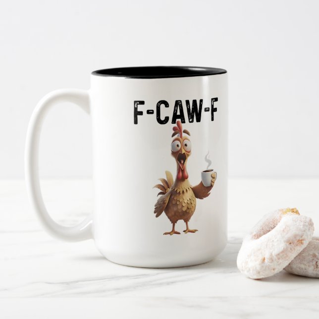 TAZA BICOLOR F CAW F (Con donut)