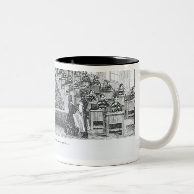 Taza Bicolor Fábrica de zapato (Derecha)