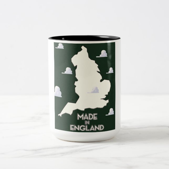 Taza Bicolor Fabricado en Inglaterra (Centro)