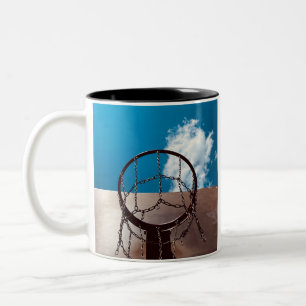 Taza Bicolor Fabuloso baloncesto