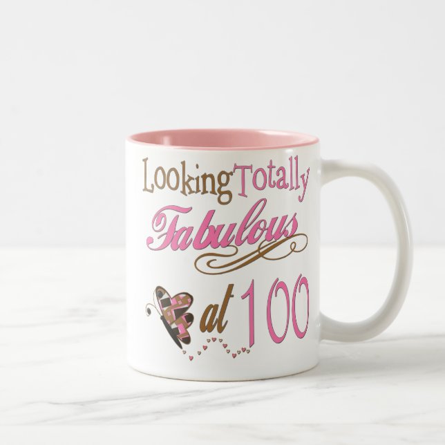Taza Bicolor Fabuloso con 100 años (Derecha)