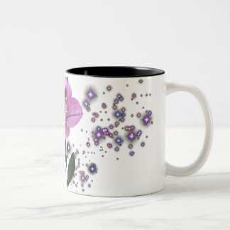 Taza Bicolor Faery 1 de la flor del KRW