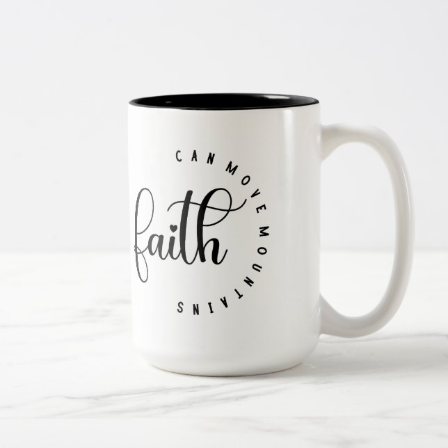 Taza Bicolor Faith Coffee Mug (Derecha)