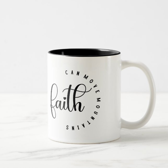 Taza Bicolor Faith Coffee Mug (Derecha)