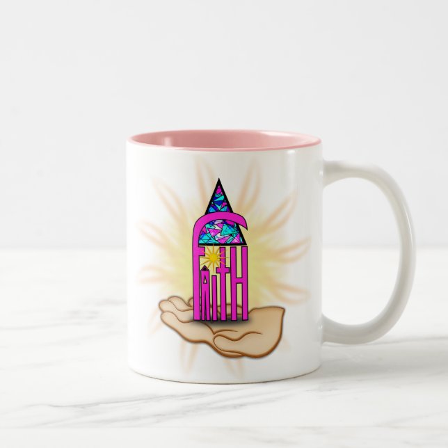 Taza Bicolor Faith ~ Steeple (Derecha)