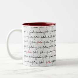Taza Bicolor Falala Coffee Mug