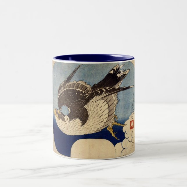 Taza Bicolor Falcón volador (Centro)