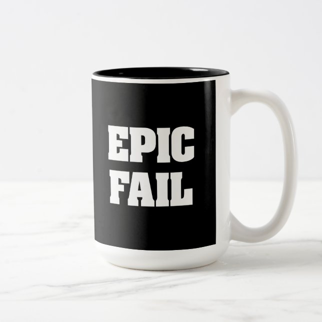 Taza Bicolor Fallo épico (Derecha)