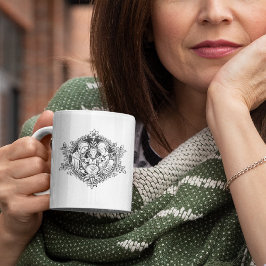 Taza Bicolor Familia Religiosa Santa Católica Jesús María José