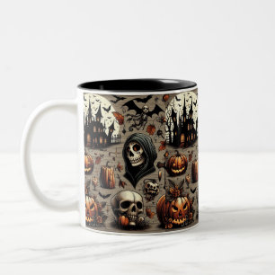 Taza Bicolor Famosos diseños de Halloween - Perfecto para todo