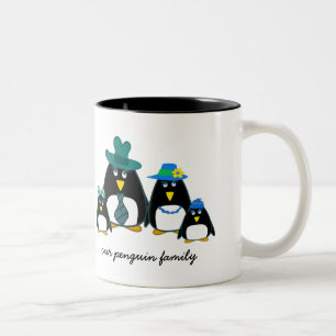 Taza Bicolor Famosos Navidades de Personalizados de familia Pin