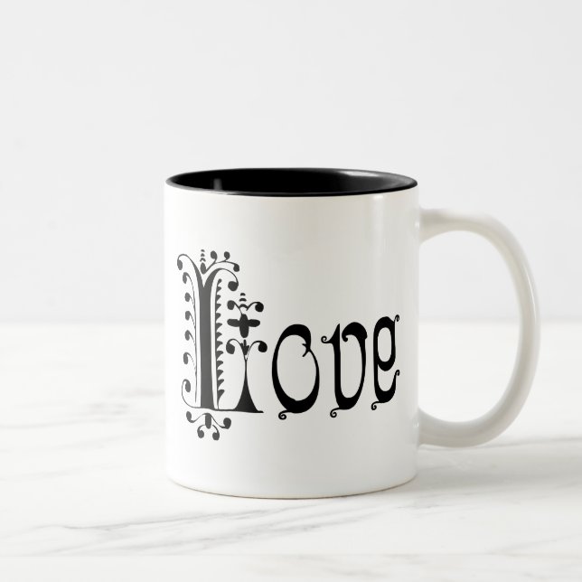 Taza Bicolor Fancy Loopy Love (Derecha)