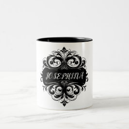 Taza Bicolor Fancy Personalized Mug