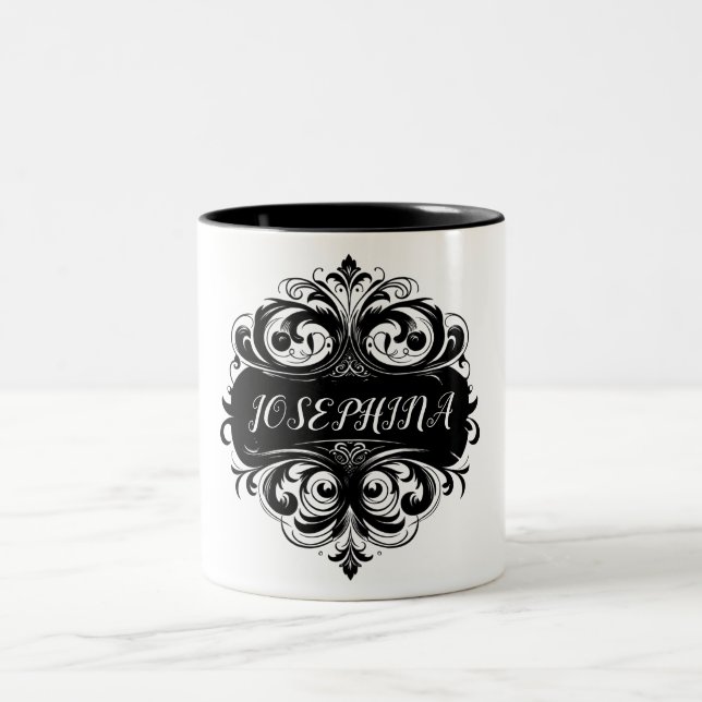 Taza Bicolor Fancy Personalized Mug (Centro)