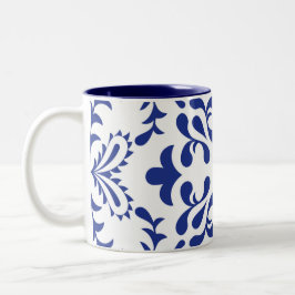 Taza Bicolor Fanfarria azul