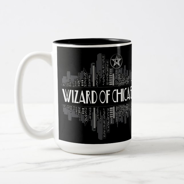 Taza Bicolor Fans del Mago de Chicago Dresden (Izquierda)