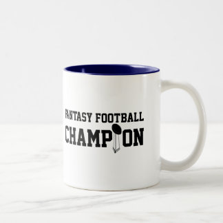 Taza Bicolor Fantasía campeona de fútbol
