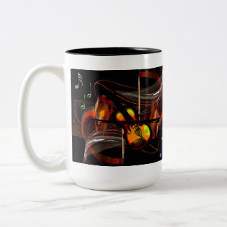 Taza Bicolor Fantasía musical