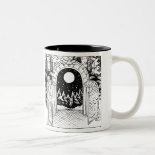 Taza Bicolor Fantasía Paisaje Mug