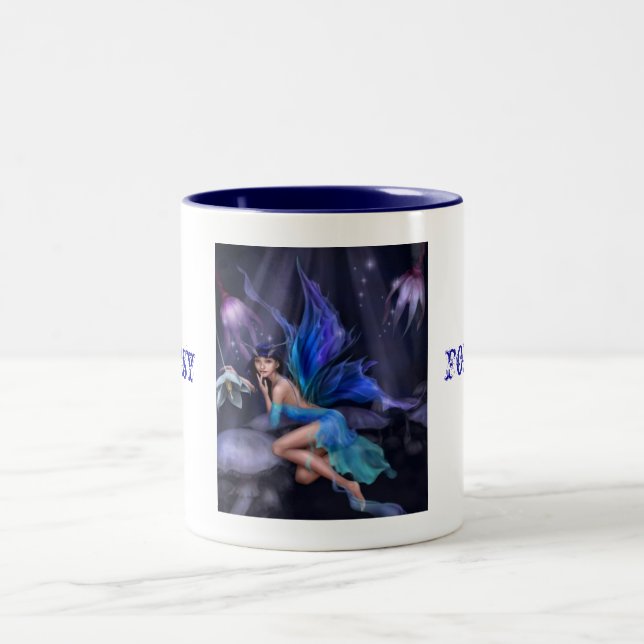 Taza Bicolor Fantasía para siempre (Centro)