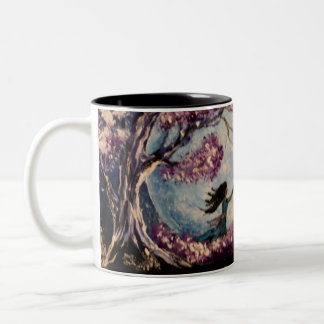 Taza Bicolor Fantasía púrpura