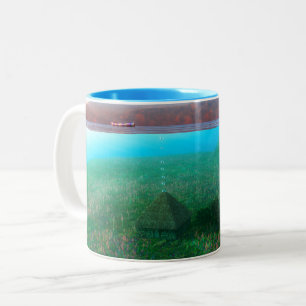 Taza Bicolor Fantasías: La matanza de la isla