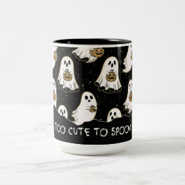 Taza Bicolor Fantasma de Halloween
