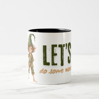 Taza Bicolor Fantástico Personaje de Fantasía Frase Inspiradora