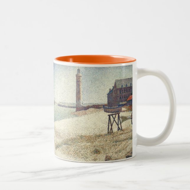 Taza Bicolor Faro de Honfleur (Derecha)
