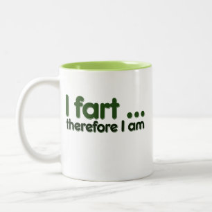 Taza Bicolor Fart por lo que soy