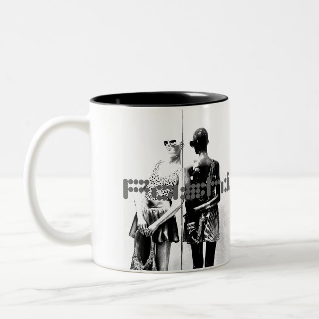 Taza Bicolor Fashionista (Izquierda)