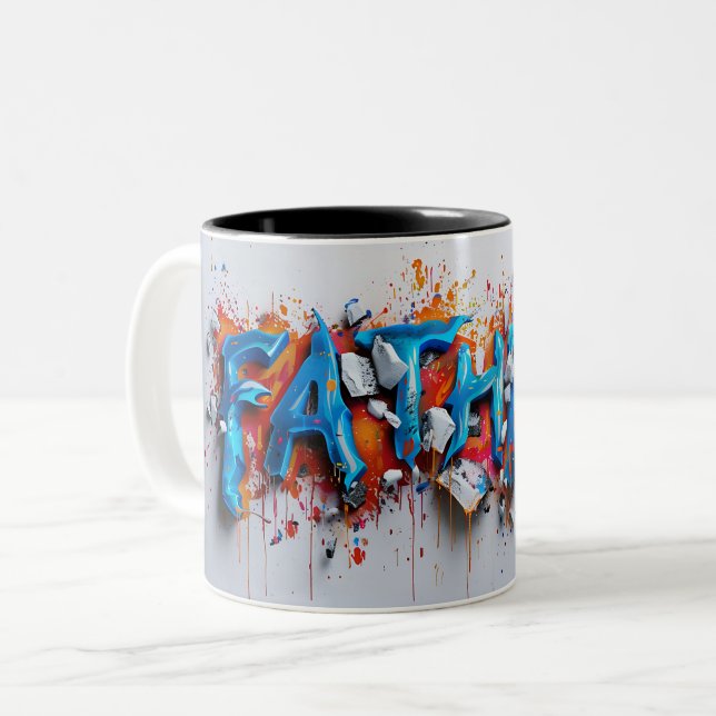 Taza Bicolor Father (Anverso izquierdo)