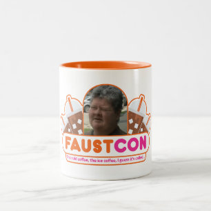 Taza Bicolor FaustCon Ceramic Mug